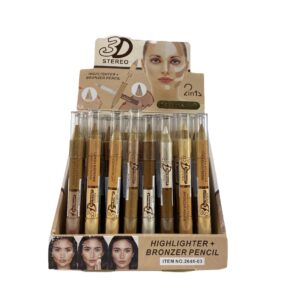 Lapiz 3 en 1 Kiss Beauty