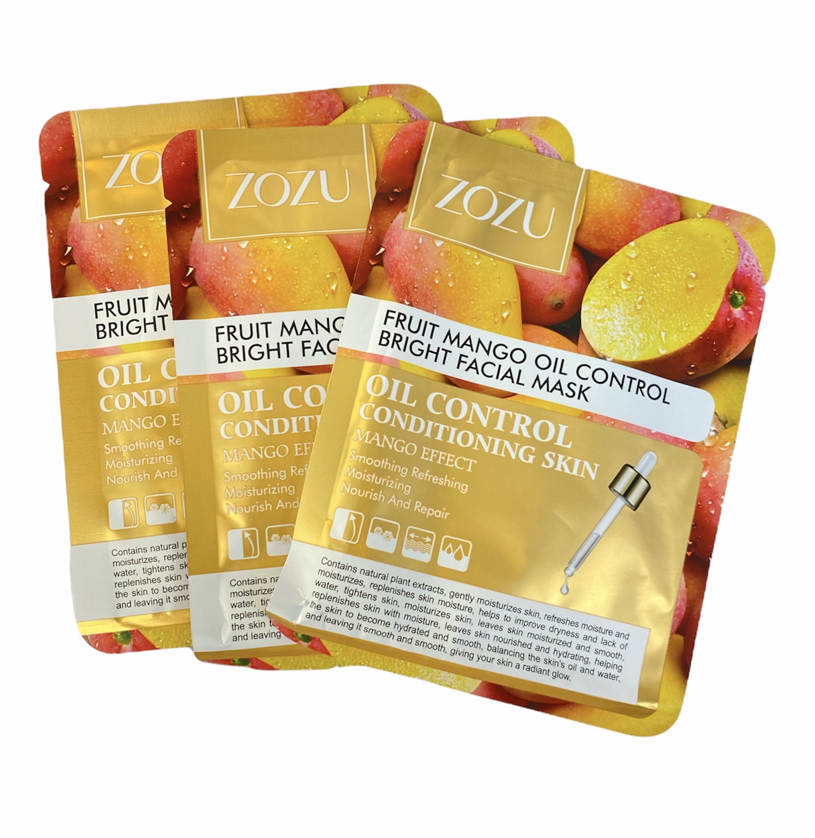 Mascarilla facial en velo Mango