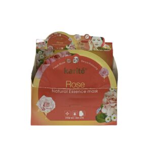 Mascarilla Facial en Velo Rosas