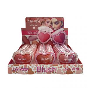 Rubor 2 en 1 corazón