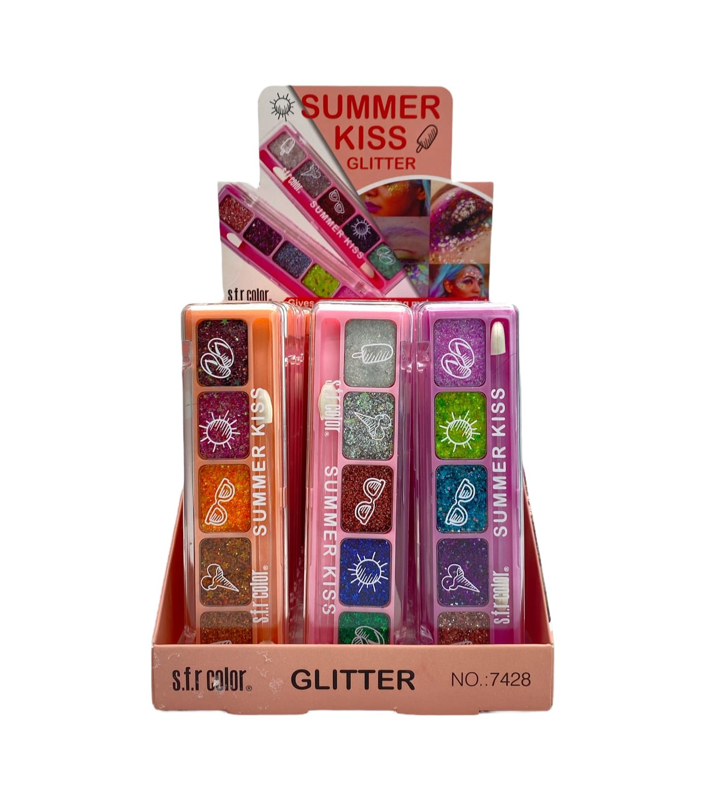 Paleta Glitter Summer Kiss
