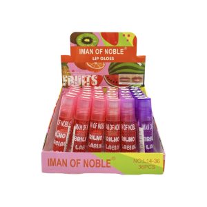 Brillo Labial Rollon de Frutas