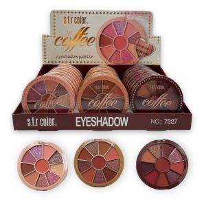 Paleta de sombras Cofee 3 tonos