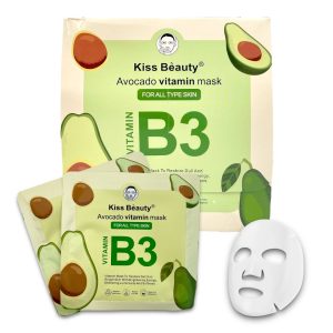 Mascarilla en velo Aguacate