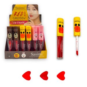 Tinta de labios y mejillas animal