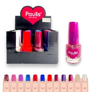 Esmalte Tradiciona Paulis 20ml (Combinacion escarchado-satinado )