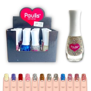 Esmalte Tradiciona Paulis 15ml (Combinacion Escarchados )