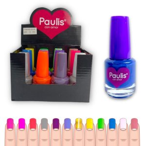 Esmalte Tradiciona Paulis 20ml (Combinacion arcoiris)